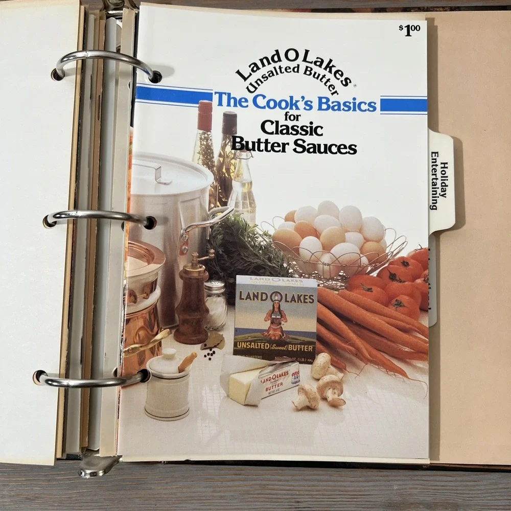 Vintage‎ Land O Lakes Recipes Collection Spiral Cookbook 6 Paperbacks 1979-1984